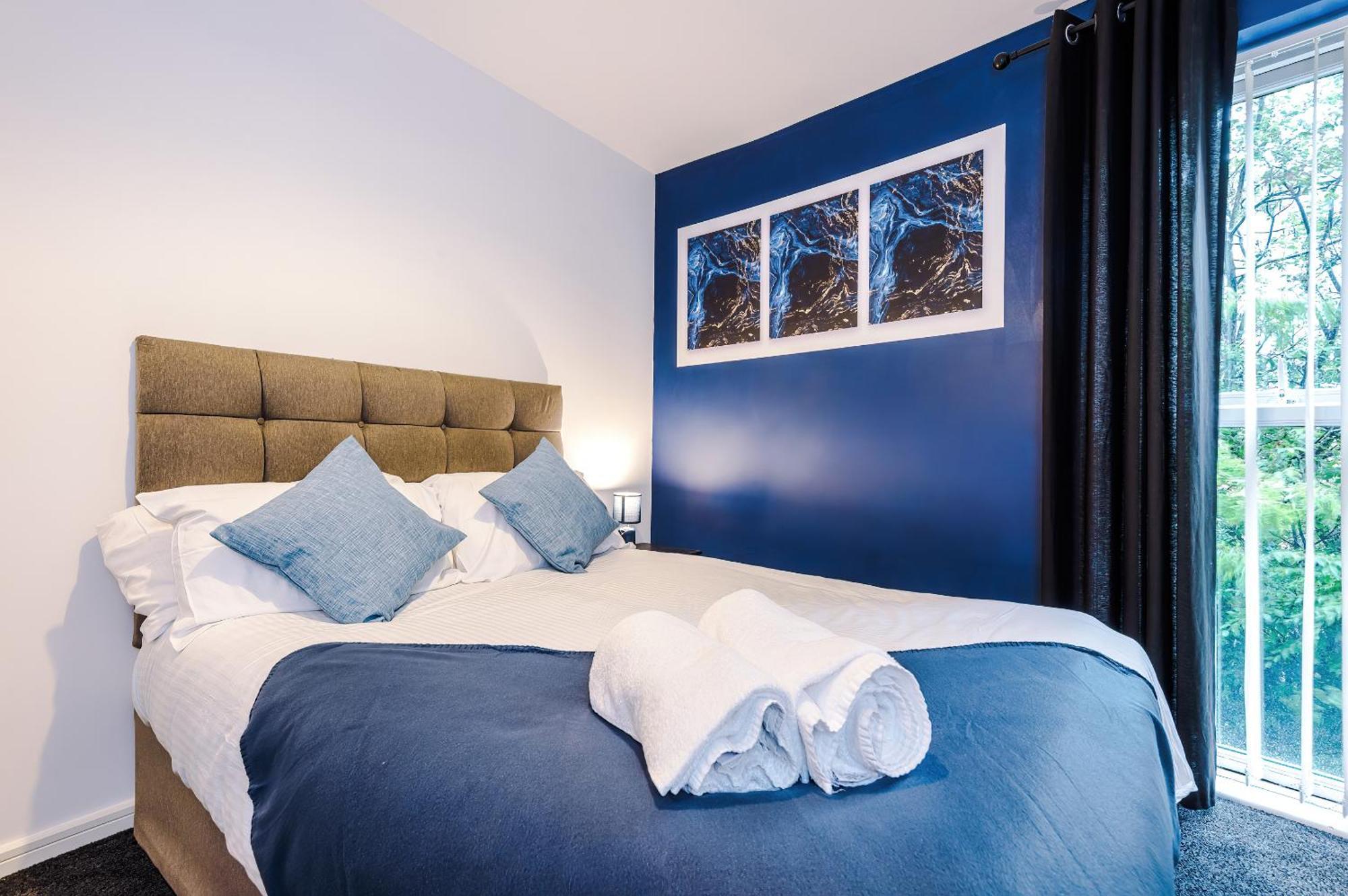 2 Bed Apartment With Balcony Private Parking Near Etihad Stadium, Coop Live Manchester Exterior photo