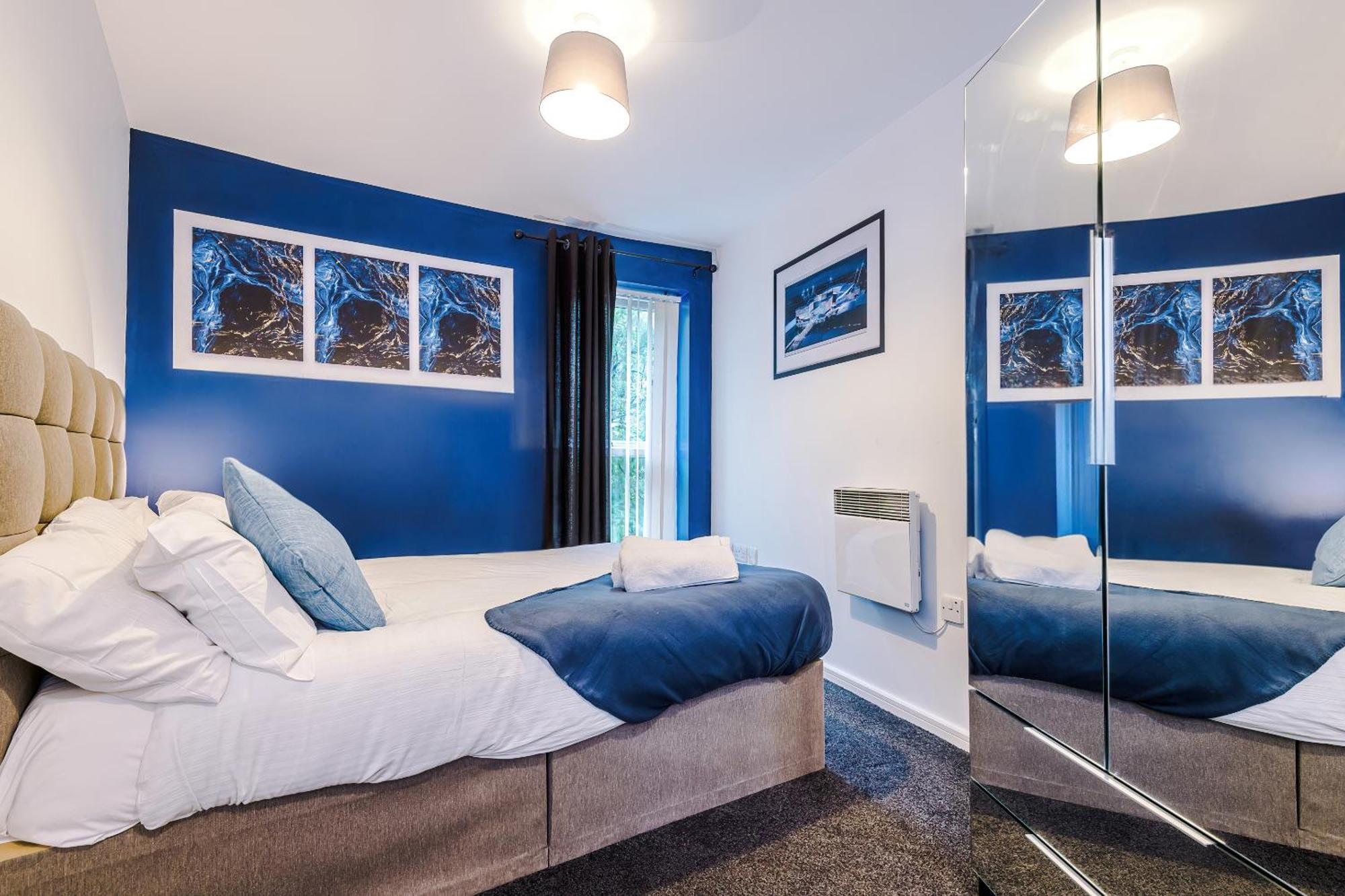 2 Bed Apartment With Balcony Private Parking Near Etihad Stadium, Coop Live Manchester Exterior photo